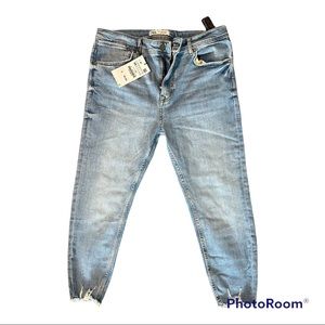 Never worn tapered jeans